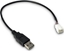 Attēls no Kabel USB Inter-Tech Inter-Tech 88885450 kabel USB 0,3 m USB A Czarny