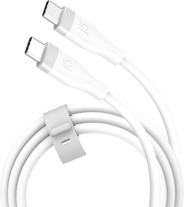 Attēls no Kabel USB j5create USB-C® 60W Przewód do szybkiego adowania z pynnego silikonu