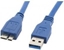 Изображение Kabel USB Lanberg USB-A - micro-B 0.5 m Niebieski (CA-US3M-10CC-0005-B)