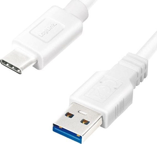 Picture of Kabel USB LogiLink USB-A - USB-C 3 m Biay (CU0177)