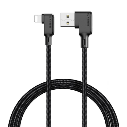Attēls no Kabel USB Mcdodo USB-A - Lightning 1.8 m Czarny (CA-7511)
