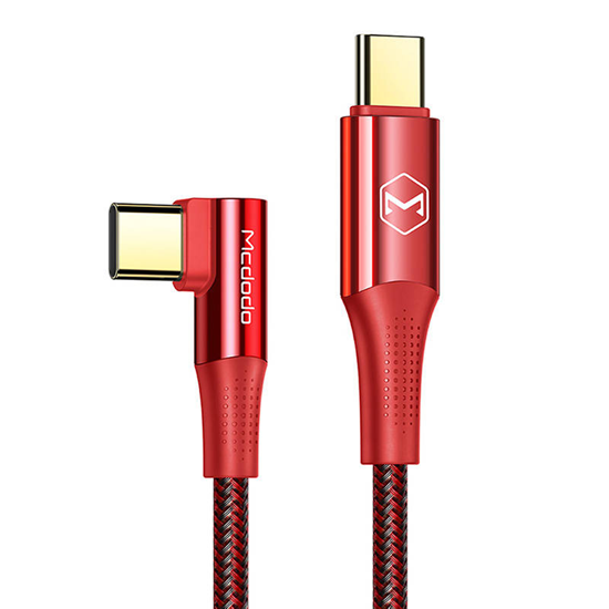 Picture of Kabel USB Mcdodo USB-C - USB-C 1.2 m Czerwony (CA-8321)