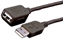 Изображение Kabel USB MediaRange USB-A - USB-A 3 m Czarny (MRCS111)