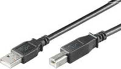 Изображение Kabel USB MicroConnect USB-A - 1.8 m Czarny (USBAB2B)
