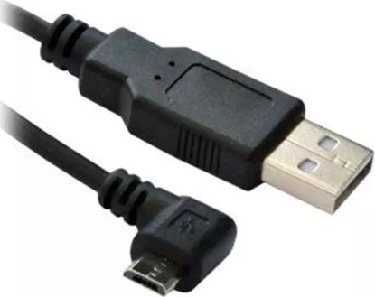 Изображение Kabel USB MicroConnect USB-A - microUSB 1.8 m Czarny (USBABMICRO18ANG)