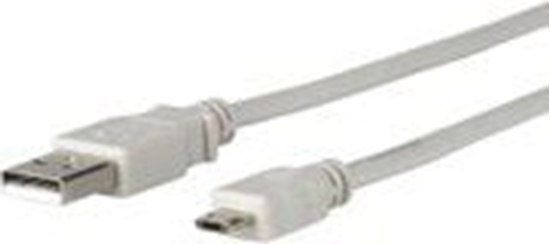 Изображение Kabel USB MicroConnect USB-A - microUSB 3 m Biay (USBABMICRO3G)