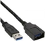 Picture of Kabel USB MicroConnect USB-A - USB-A 0.5 m Czarny (USB3.0AAF05B)