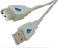 Attēls no Kabel USB MicroConnect USB-A - USB-A 0.5 m Szary (USBAAF05)
