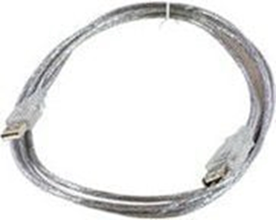 Изображение Kabel USB MicroConnect USB-A - USB-A 1.8 m Przezroczysty (USBAAF2T)