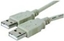 Attēls no Kabel USB MicroConnect USB-A - USB-A 3 m Biay (USBAA3)