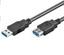 Picture of Kabel USB MicroConnect USB-A - USB-A 3 m Czarny (USB3.0AAF3B)