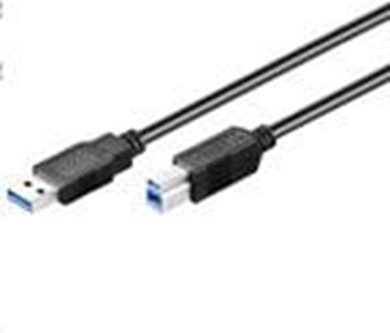 Picture of Kabel USB MicroConnect USB-A - USB-B 1.8 m Czarny (USB3.0AB2B)