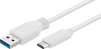Изображение Kabel USB MicroConnect USB-A - USB-C 2 m Biay (USB3.1CA2W)