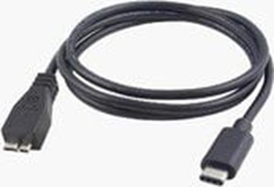 Изображение Kabel USB MicroConnect USB-C - microUSB 1 m Czarny (USB3.1CAMIB3.01)