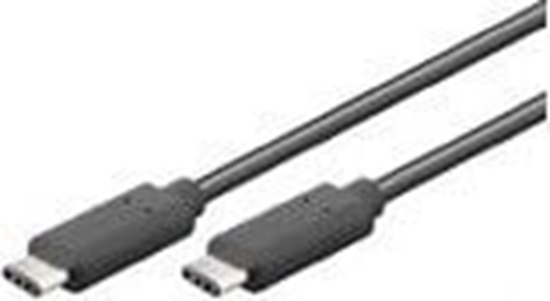 Picture of Kabel USB MicroConnect USB-C - USB-C 0.5 m Czarny (USB3.1CC0.5)