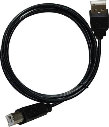 Attēls no Kabel USB Msonic USB-A - USB-A 1.8 m Czarny (MLU1218NK)