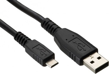 Attēls no Kabel USB Natec USB-A - microUSB 0.5 m Czarny (NKA0427)