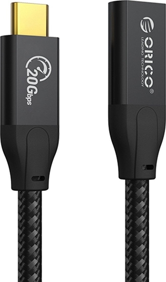 Picture of Kabel USB Orico USB-C - USB-C 1 m Czarny (CY32-10-BK-BP)