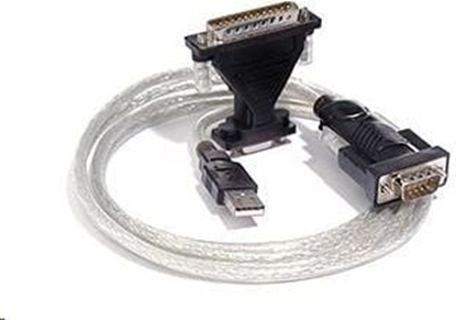 Picture of Kabel USB PremiumCord USB-A - RS-232 Czarny (ku2-232)