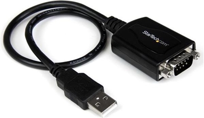 Attēls no Kabel USB StarTech USB-A - DB-9 0.4 m Czarny (ICUSB2321X)