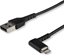 Изображение Kabel USB StarTech USB-A - Lightning 2 m Czarny (RUSBLTMM2MBR)