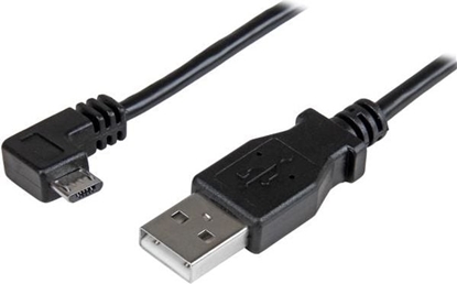 Attēls no Kabel USB StarTech USB-A - microUSB 1 m Czarny (USBAUB1MRA)