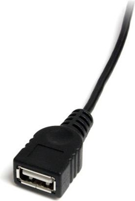 Attēls no Kabel USB StarTech USB-A - miniUSB 0.9 m Czarny (USBMUSBFM1)