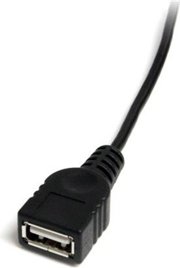 Изображение Kabel USB StarTech USB-A - miniUSB 0.9 m Czarny (USBMUSBFM1)