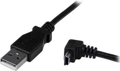 Attēls no Kabel USB StarTech USB-A - miniUSB 2 m Czarny (USBAMB2MD)