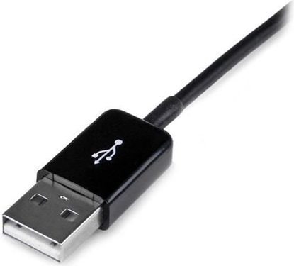 Attēls no Kabel USB StarTech USB-A - Samsung 30-pin 3 m Czarny (USB2SDC3M)