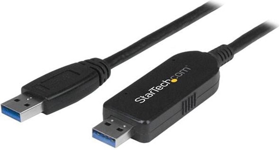 Picture of Kabel USB StarTech USB-A - USB-A 2 m Czarny (USB3LINK)