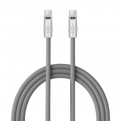 Attēls no Kabel USB USB-C - USB-C 2 m Szary (NL4985)