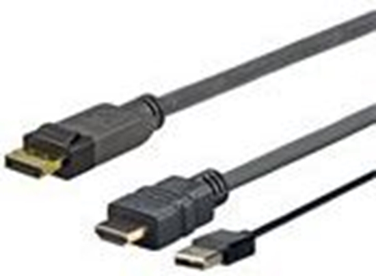 Picture of Kabel USB VivoLink DisplayPort 2 m Czarny (PROHDMIUSBDP2)
