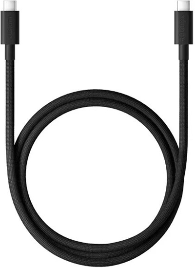 Изображение Kabel USB Xiaomi USB-C - USB-C 1m Czarny (6932554444044)