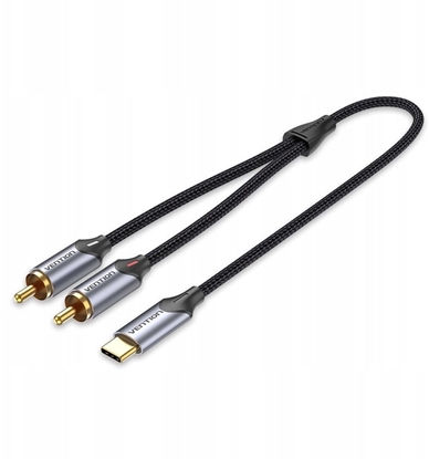 Picture of Kabel Vention Kabel Audio USB-C na 2RCA mski 1m