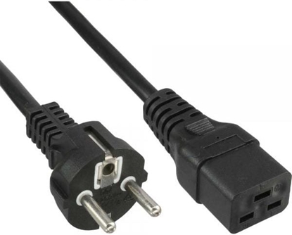 Attēls no Kabel zasilajcy InLine 16A Typ F prosty - IEC (16658H)
