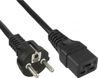 Picture of Kabel zasilajcy InLine 16A Typ F prosty - IEC connector (16658G)