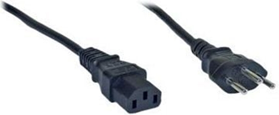 Picture of Kabel zasilajcy InLine 3pin-IEC C13 1.8m czarny (16652C)