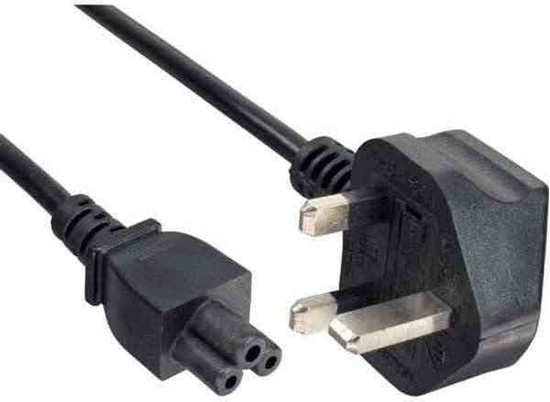 Picture of Kabel zasilajcy InLine do laptopów do UK 3 Pin coupling 2m (16656E)