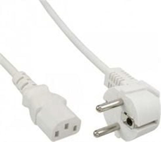 Picture of Kabel zasilajcy InLine Typ F - 3 Pin IEC socket biay (16649W)