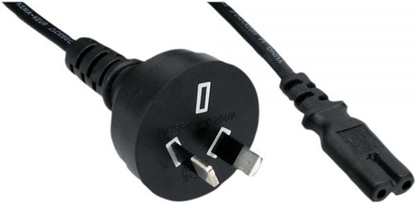 Picture of Kabel zasilajcy InLine Typ I - Euro 8 C7, eski 1.8m (16654B)