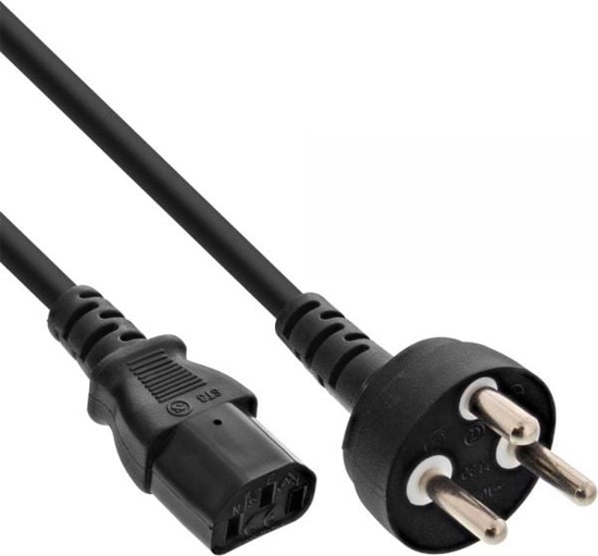 Picture of Kabel zasilajcy InLine Typ K - IEC C13 connector (16652K)