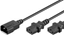 Изображение Kabel zasilajcy MicroConnect C13x2 - C14 0.6m (PE061306)