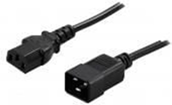 Picture of Kabel zasilajcy Natec Przeduacz Kabla Zasilajcego IEC 320 C13- C20 1.8M Powerwalker Czarny (91010041)