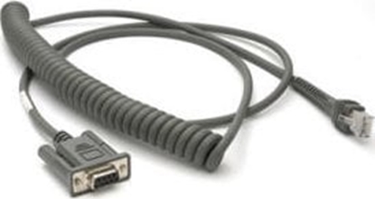 Attēls no Kabel Zebra Zebra CBA-R37-C09ZBR kabel równolegy Beowy 2,74 m DB9