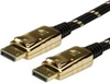 Picture of Kabelis DisplayPort GOLD, DP M - DP M,  2.0m, ROLINE