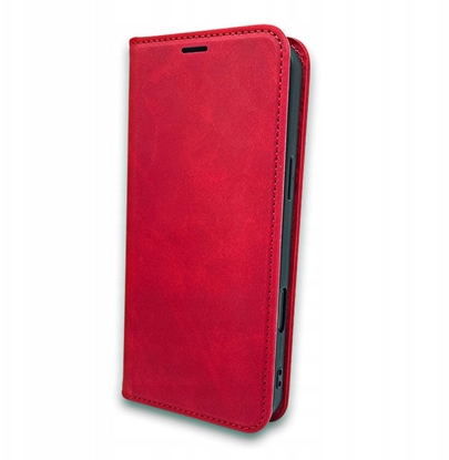 Attēls no Kabura magneto Suede do Samsung Galaxy A52 4G / A52 5G / A52S 5G czerwony