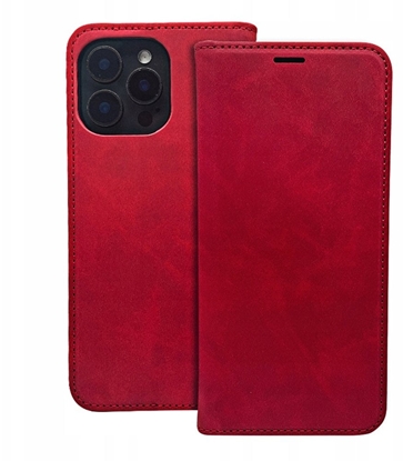 Attēls no Kabura magneto Suede do Samsung Galaxy S20 FE / S20 Lite / S20 FE 5G czerwony