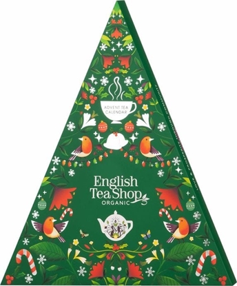 Picture of Kalendarz adwentowy English Tea Shop Zielona choinka Bio* 25 piramidek