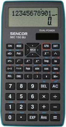 Picture of Kalkulator Sencor SEC 150 BU Szary niebieska ramka